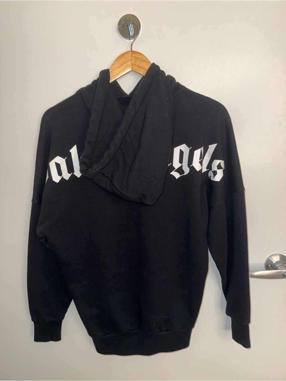 Palm Angels Classic Logo Over Hoodie - Picture 2 of 9